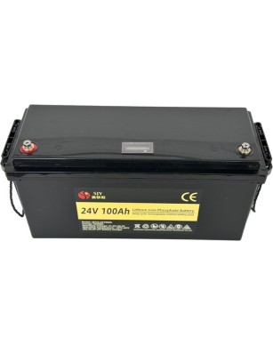 LiFePO4 SJY (25.6V, 100Ah) + Ładowarka 10A