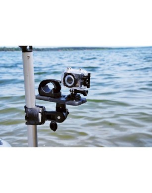 Platform (164*68 mm) with swivel and tilt mechanism for fishfinder and optional equipment