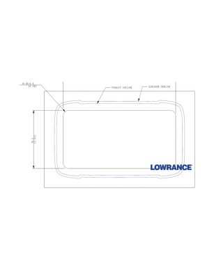 Lowrance HOOK2-4x Bullet Skimmer CE ROW