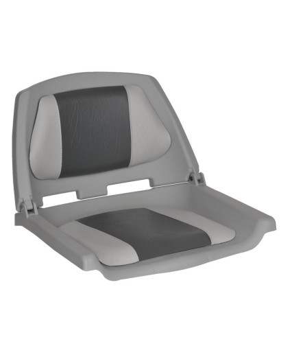 Plastic chair with padding
